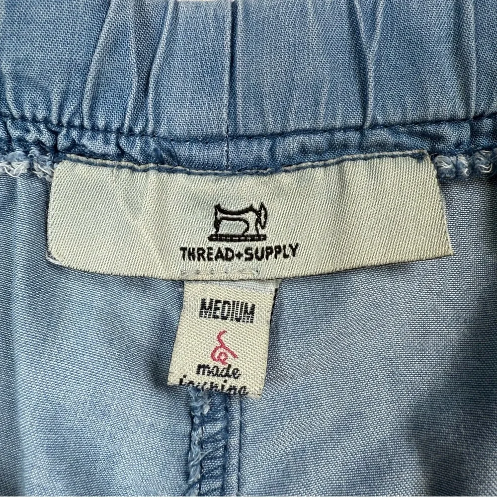Thread+Supply Soft Denim Look Chambray Joggers Medium